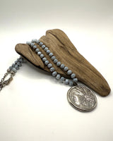 Pegasus Coin Medallion Necklace