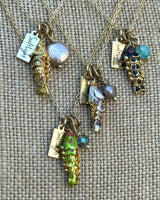 Articulated Fish Necklace