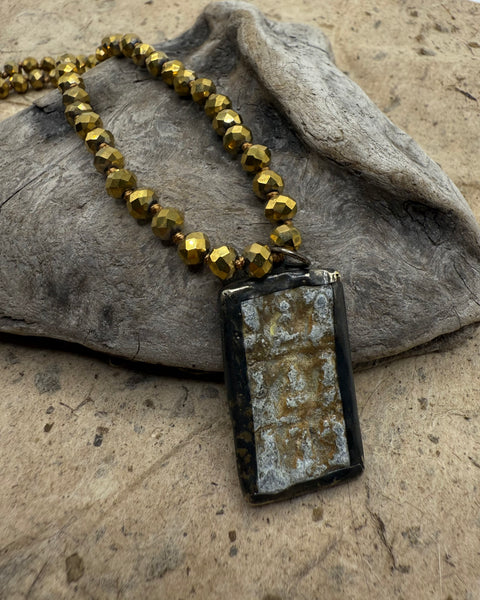 Gilded Relic Necklace