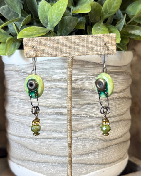 Verdant Totem Earrings