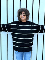 Midnight Stripes Sweater
