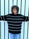 Midnight Stripes Sweater