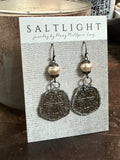 Rustic Coin Dangles