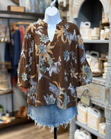 Midnight Bloom Top