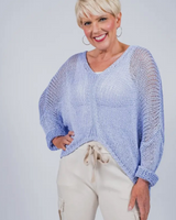 Butterfly Open Knit Topper
