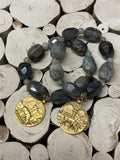 Labradorite Coin