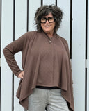 Luxe Knit Swing Cardigan