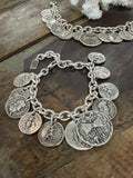 Coin Charm Bracelet