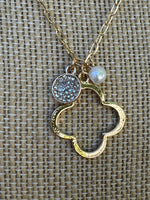 Three Charm Necklace