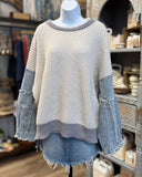 Rebel Denim Stitch Knit