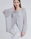 Butterfly Open Knit Topper