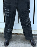 Textured Weave Pants