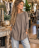 Brushed Tunic Sweater