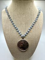Pegasus Coin Medallion Necklace