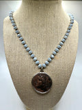 Pegasus Coin Medallion Necklace