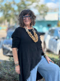 Noir Asymmetrical Top
