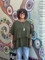 Oh My Gauze Truffle Top
