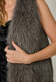 Sparkle and Fur Vest