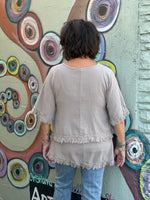 Oh My Gauze Truffle Top