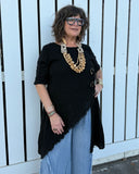 Noir Asymmetrical Top