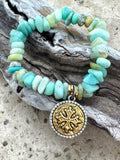 Amazonite and Cross