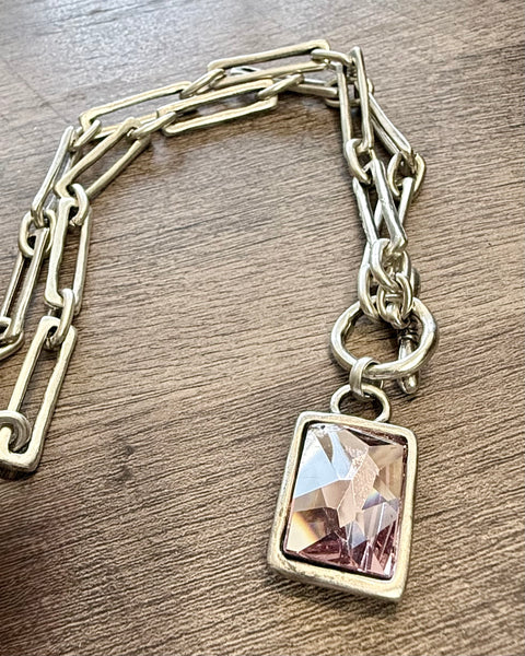 Rise Up Rose Necklace
