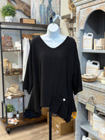 Oh My Gauze Pocket Top