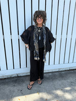 Midnight Fringe Top