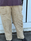 Textured Weave Pants