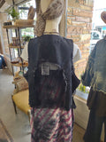Black Mesh & Denim