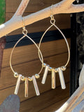 Mixed Metal Earrings