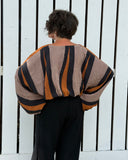 Luna Crop Top - Desert Stripe