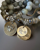 Imperial Glow Bead Bracelet