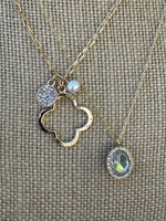 Three Charm Necklace