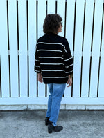Midnight Stripes Sweater