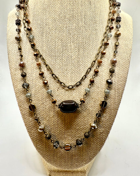 Midnight Layers Necklace