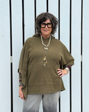 Easy Street Knit Hooded Top