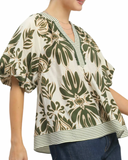 Mixed Print Top