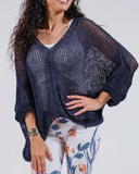 Butterfly Open Knit Topper