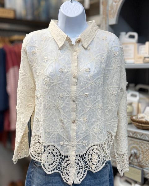 Lace Garden Shirt