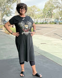 Stay Wild Vintage Graphic Dress