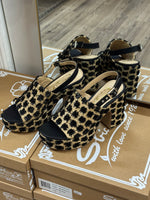 Mosaic Block Heel Shoes