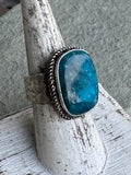 Blue Apatite Ring
