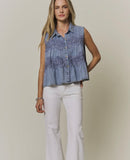 Sleeveless Denim