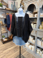 Midnight Fringe Top