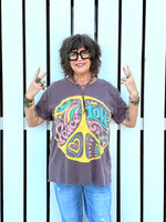 Peace & Love Retro Tee