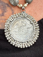 Astro Cancer Medallion Necklace
