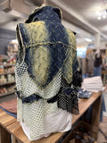 Mesh & Denim Vest