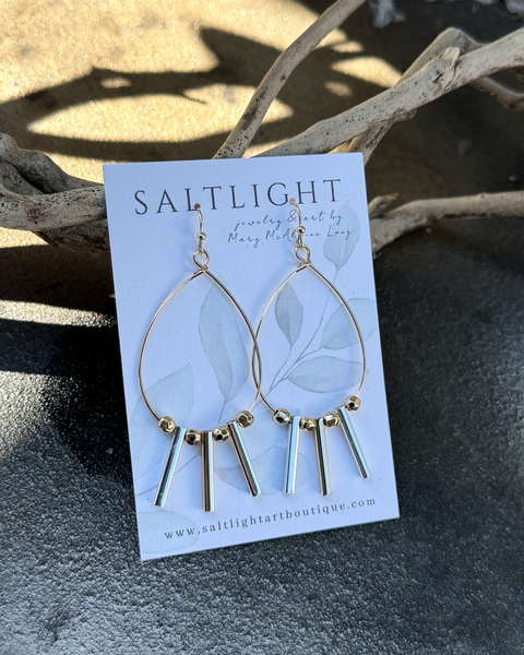 Mixed Metal Earrings