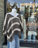 Striped Linen Topper